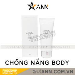 Kem Chống Nắng Nâng Tông Cho Body Hanayuki Sunscreen Body Tone Up Skincare - 8936205370469