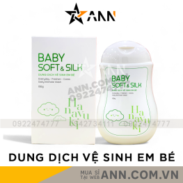Dung Dịch Vệ Sinh Em Bé Baby Soft Silk Hanayuki - 8936205370506